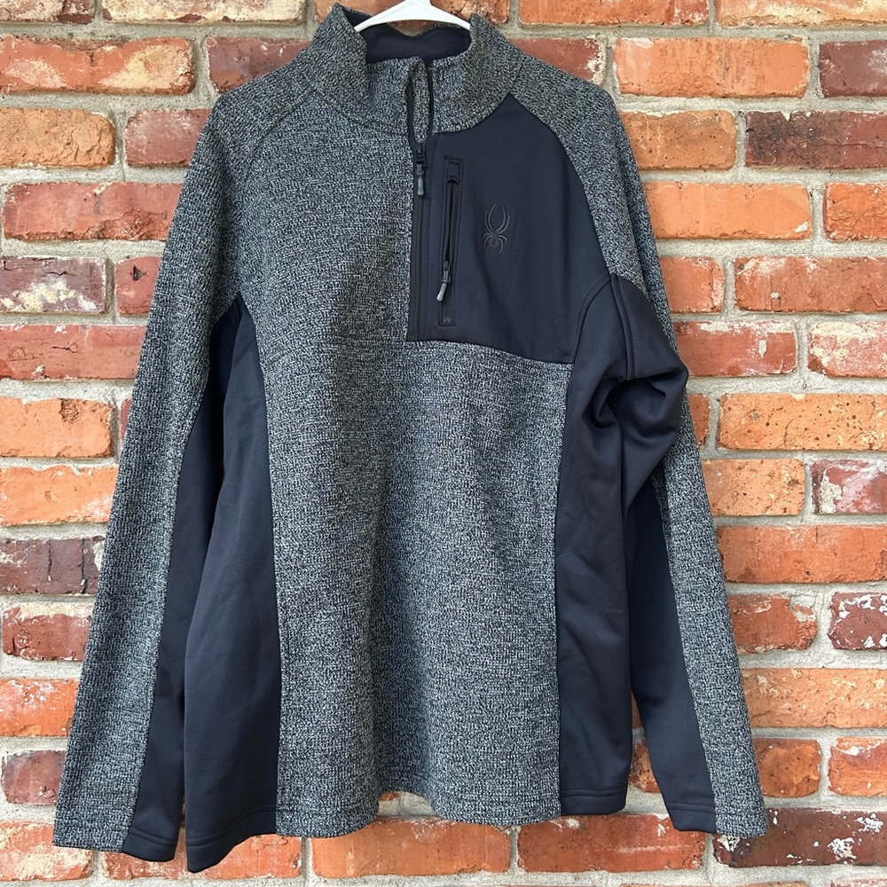 Spyder Gray and Black Women's Jacket